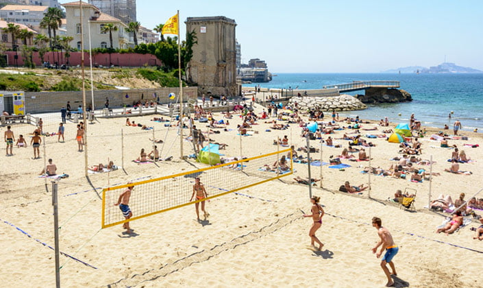 Plage Des Catalans Marseille