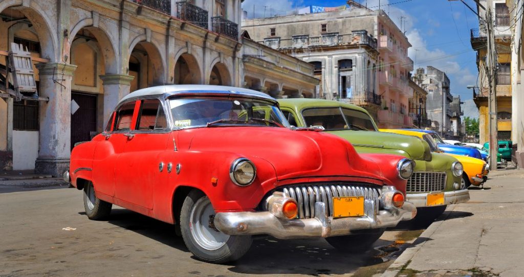 La Havane Voiture Americaine