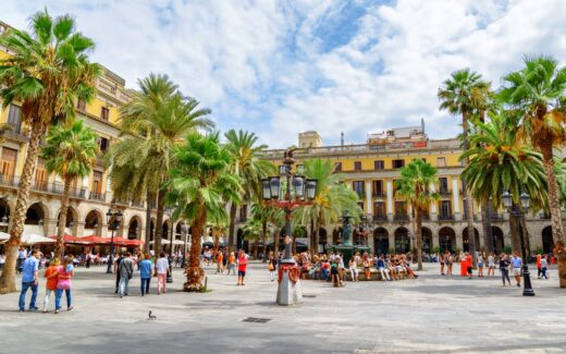 Placa Reial Barcelone