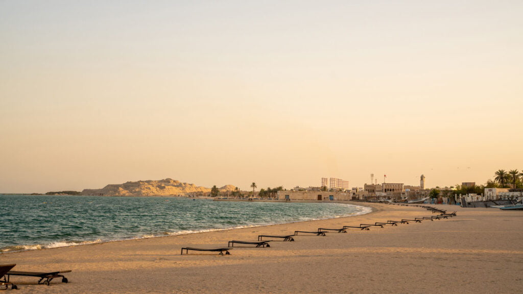 Belles plages au Qatar. Plage d’Al wakrah