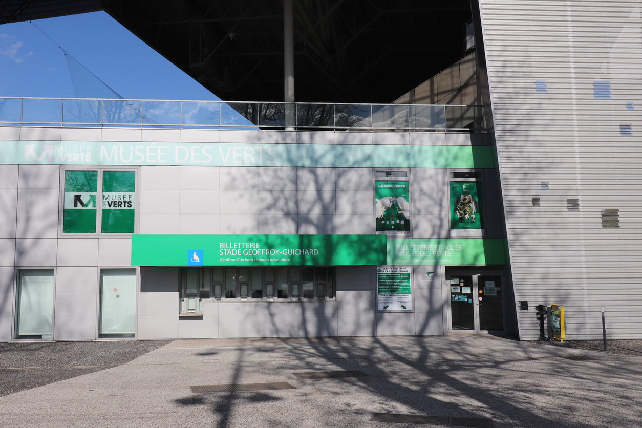 Le stade Geoffroy Guichard de l’ASSE à Saint Etienne 