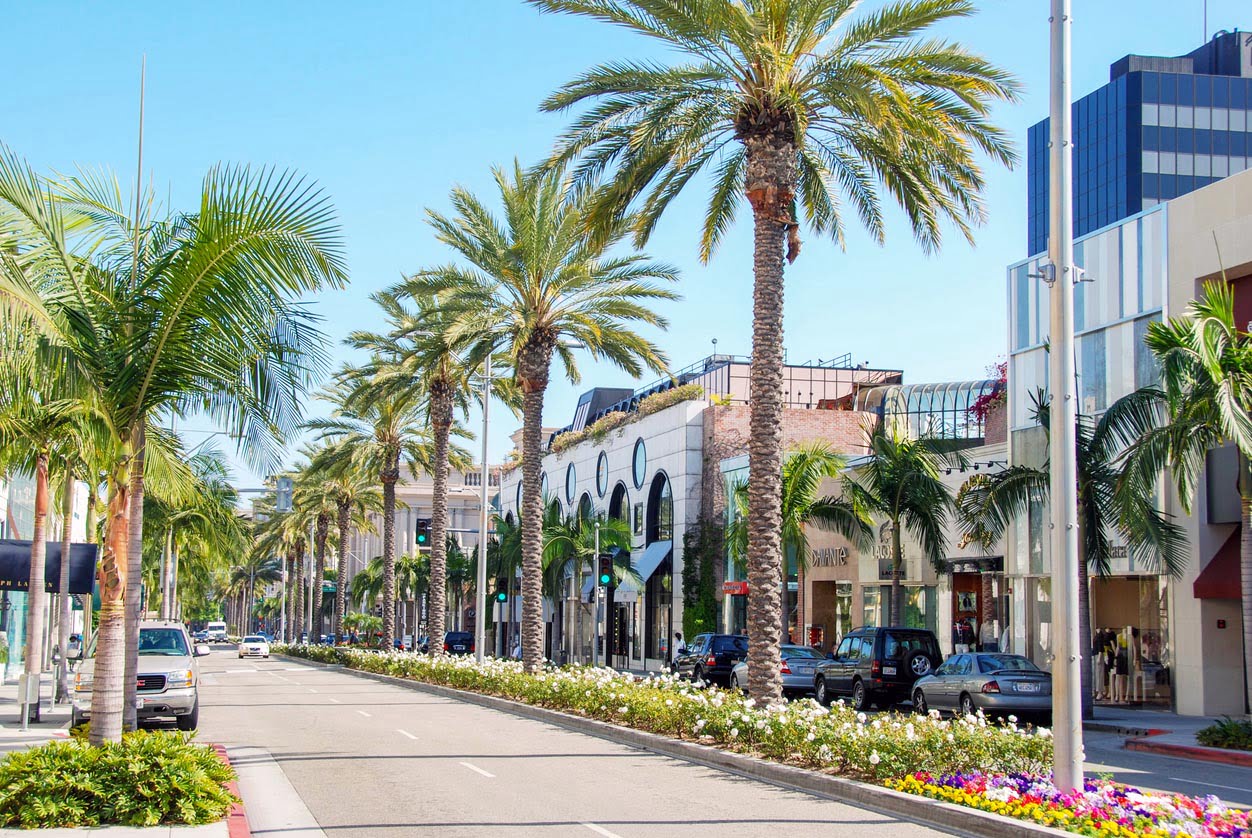 Rodeo Drive In Beverly Hills
