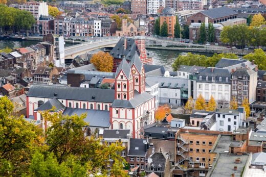 Panorama sur la ville de Liège