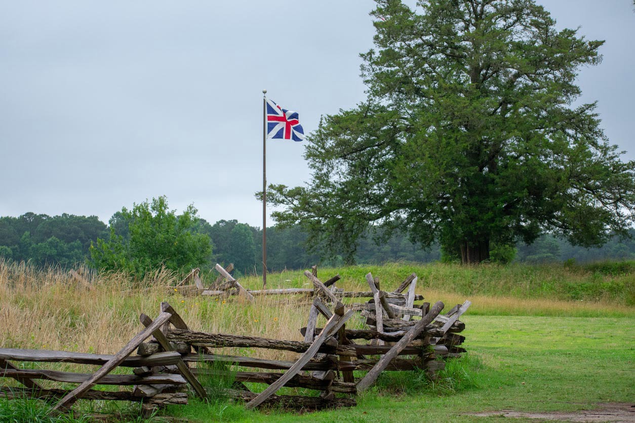 Le champ de bataille de Yorktown