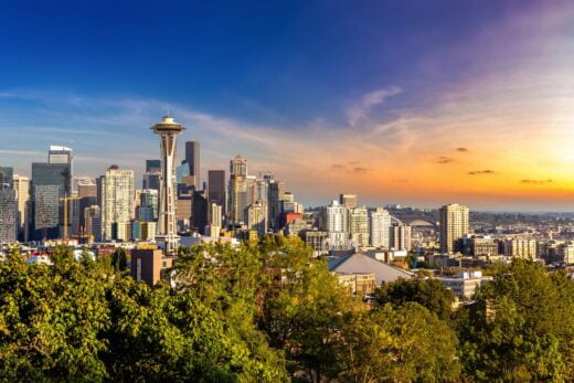 Panorama sur la ville de Seattle