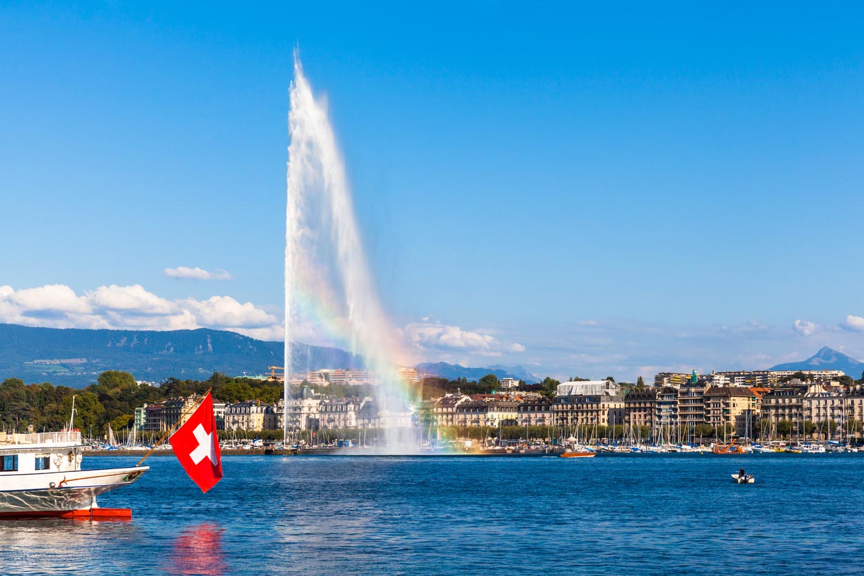 Le jet d'eau Genève