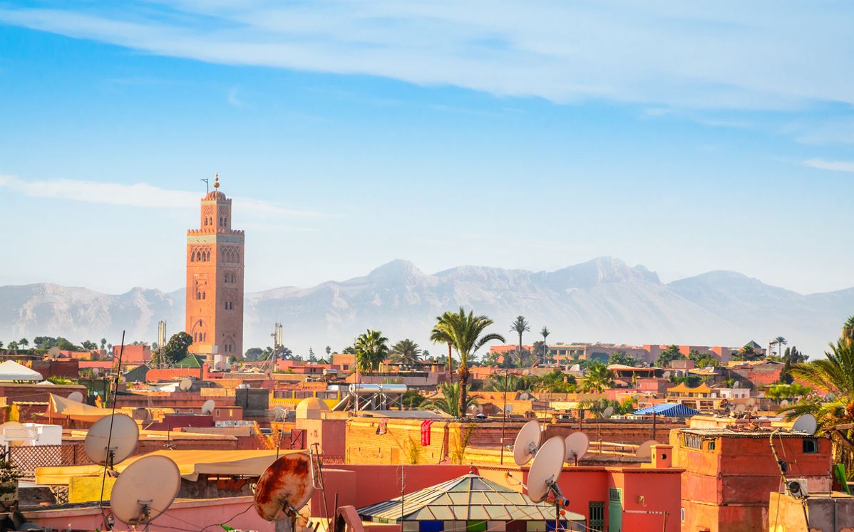 Où Loger Marrakech Vue Aérienne