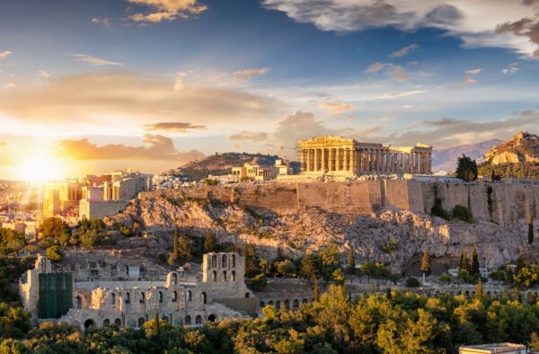 Vue Panoramique Athenes