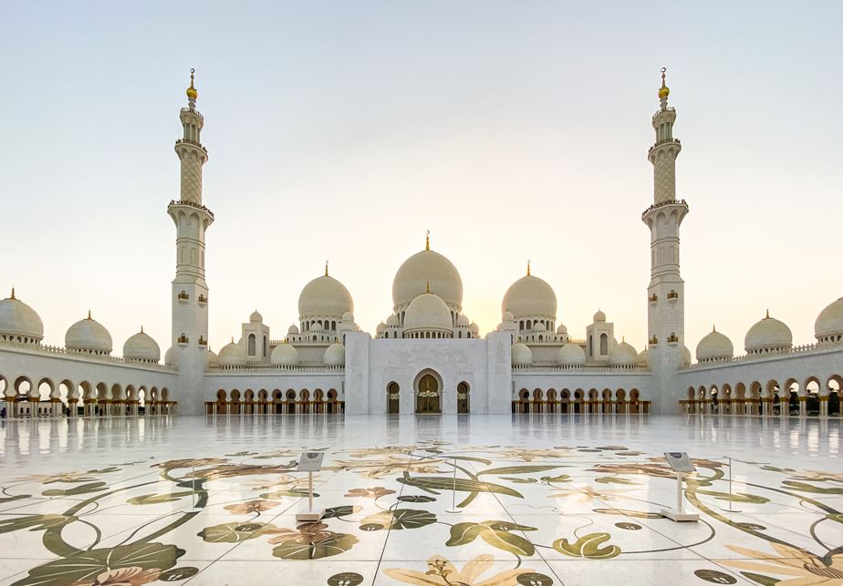 Mosquée Sheikh Zayed Abu Dhabi Dubai