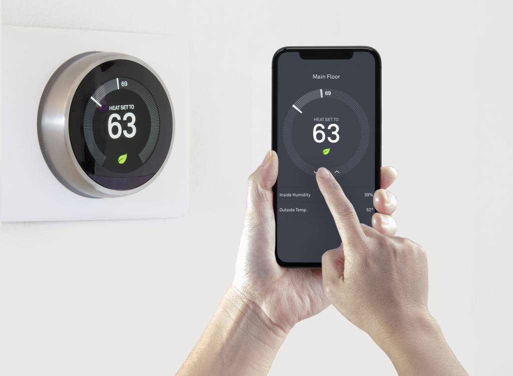 thermostat connecté pour contrôle température