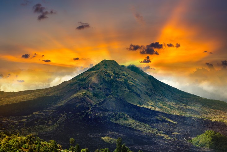 Volcan Batur A Bali