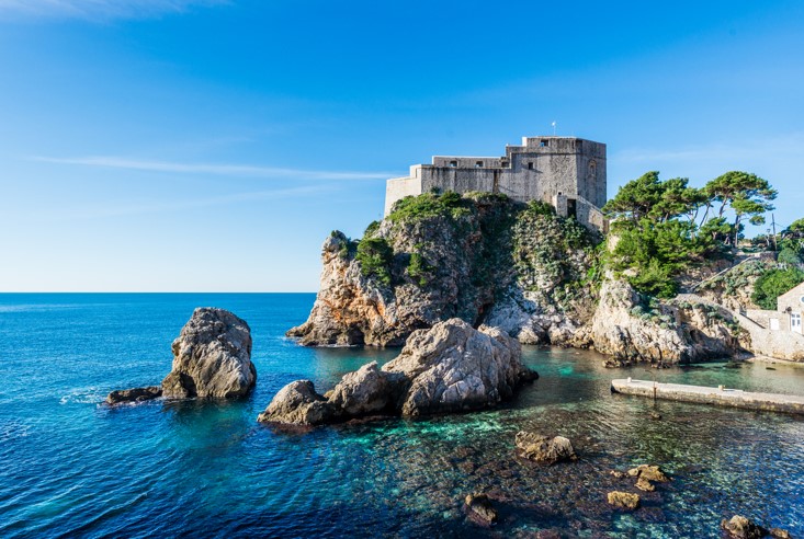 Forteresse Lovrikenak Dubrovnik