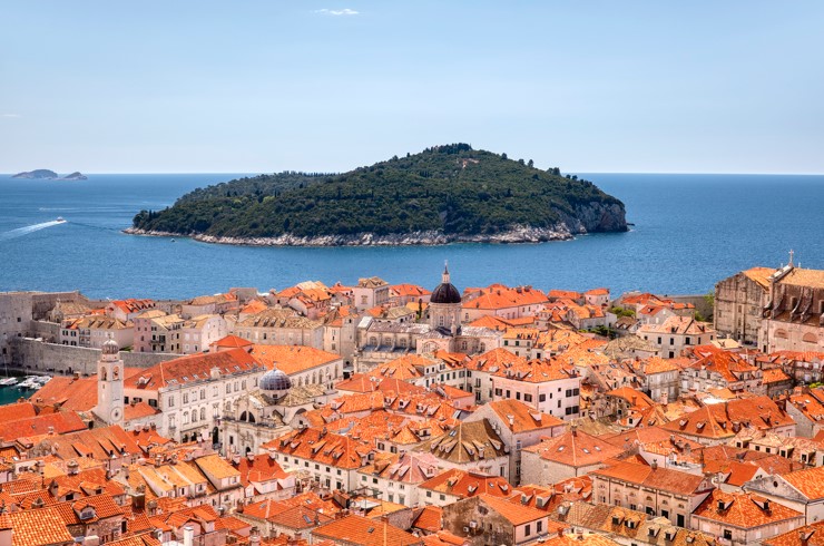 Ile De Lokrum Dubrovnik Croatie