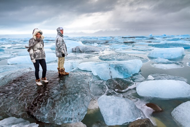 Touristes En Islande