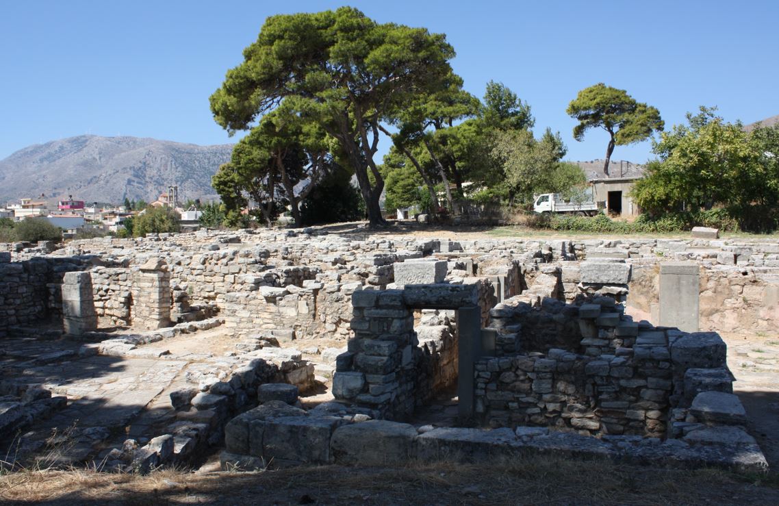 Ruines De Tylissos Crete