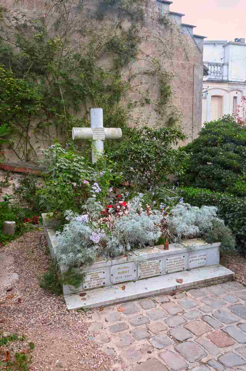 La tombe de Clause Monet