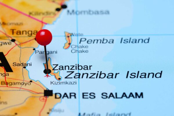 Géographie Zanzibar Carte