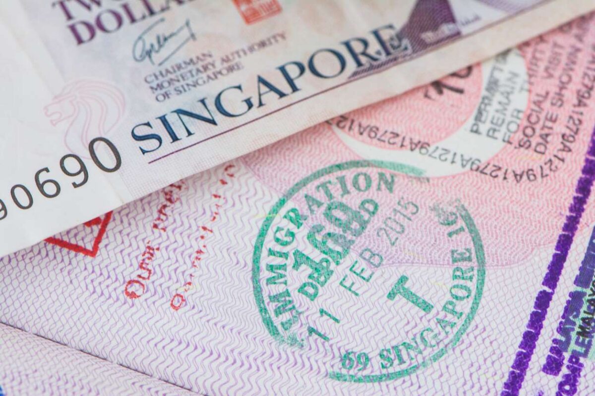 Visa Passeport Singapour
