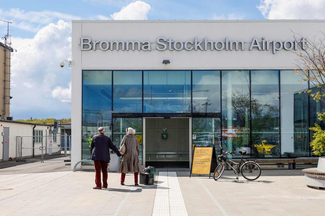 Aéroport Bromma Stockholm