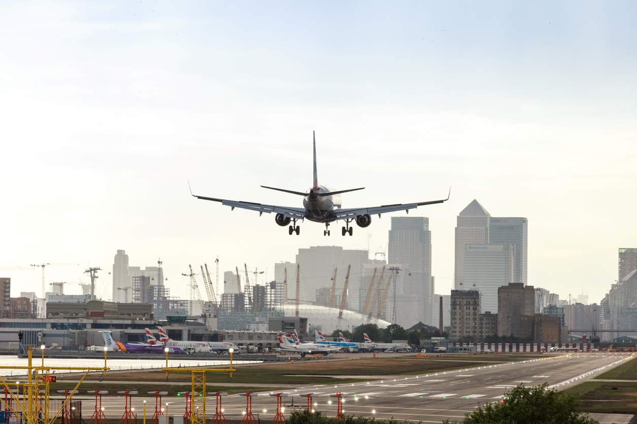 Aéroport De London City Londres