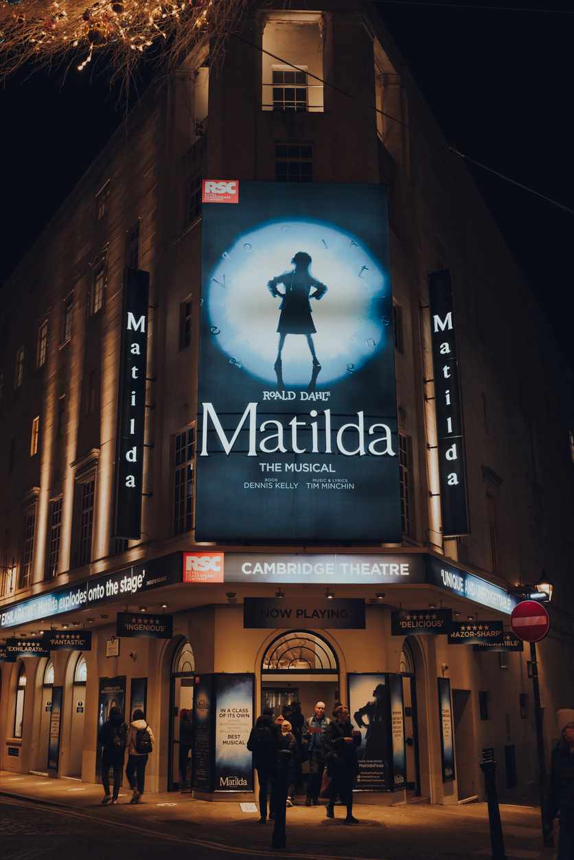 Comédie Musicale Matilda Londres