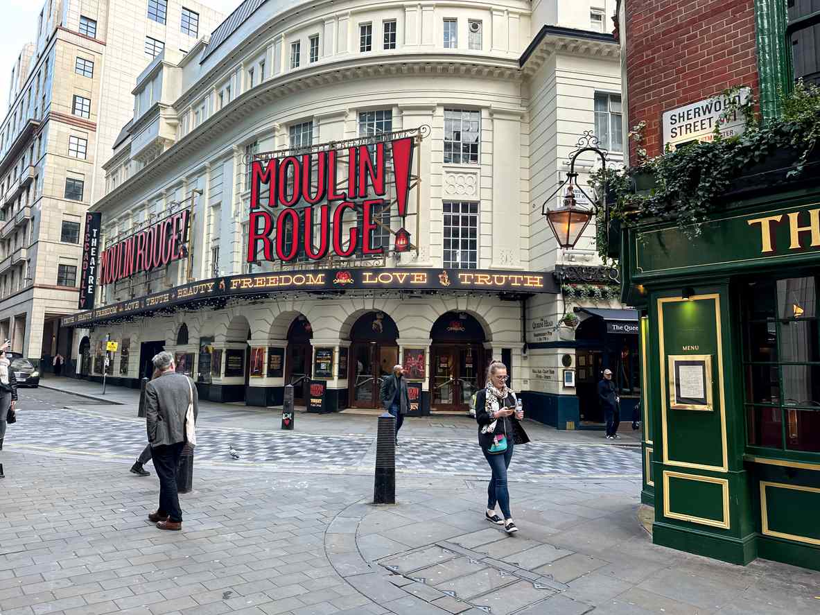 Comédie Musicale Moulin Rouge Londres