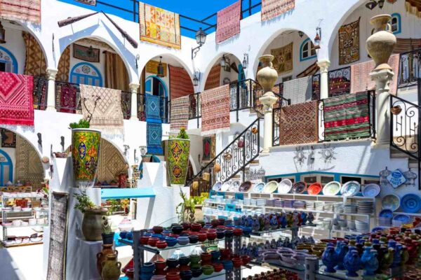 magasin dans la ville Houmt Souk à Djerba
