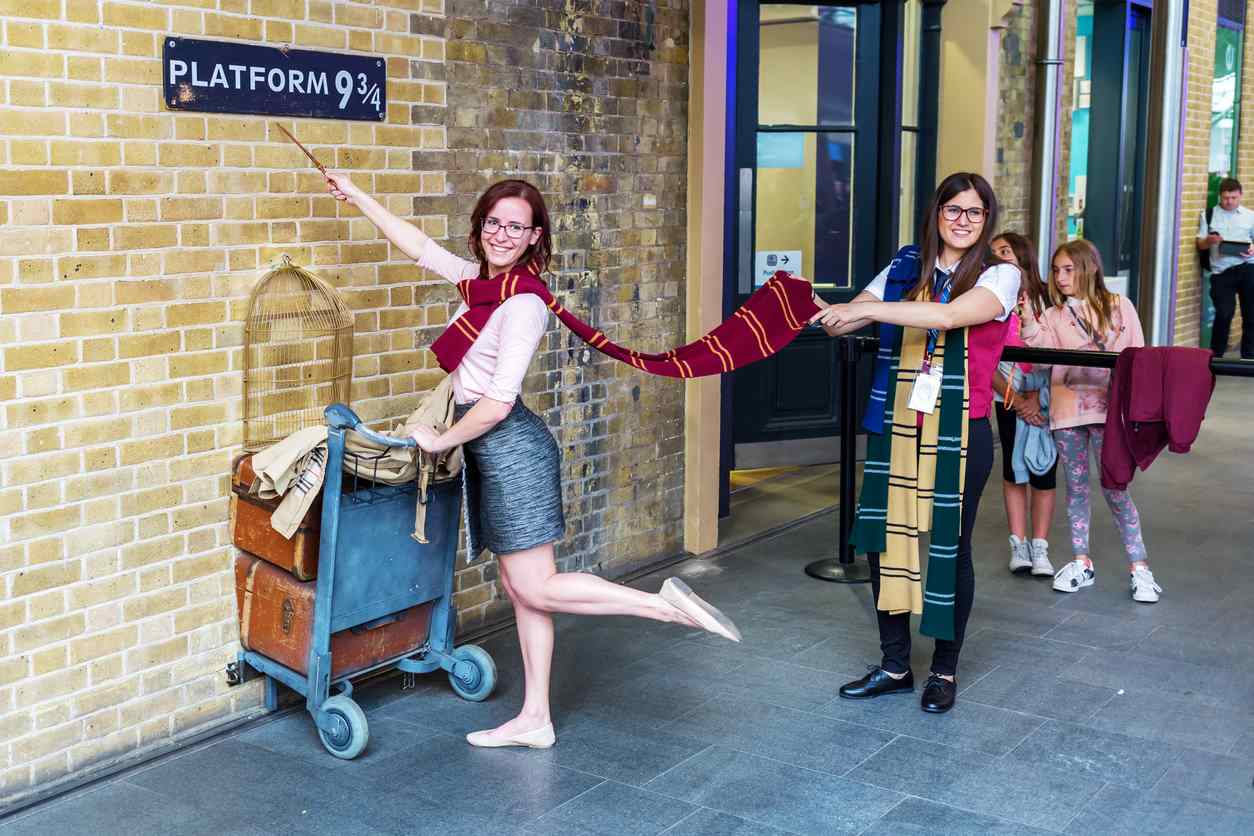 Plateforme 9 Harry Potter Londres