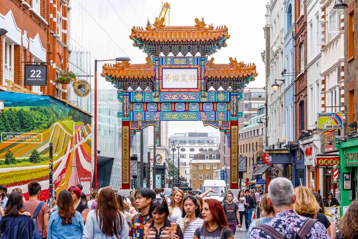 Porte Chinoise Chinatown Londres
