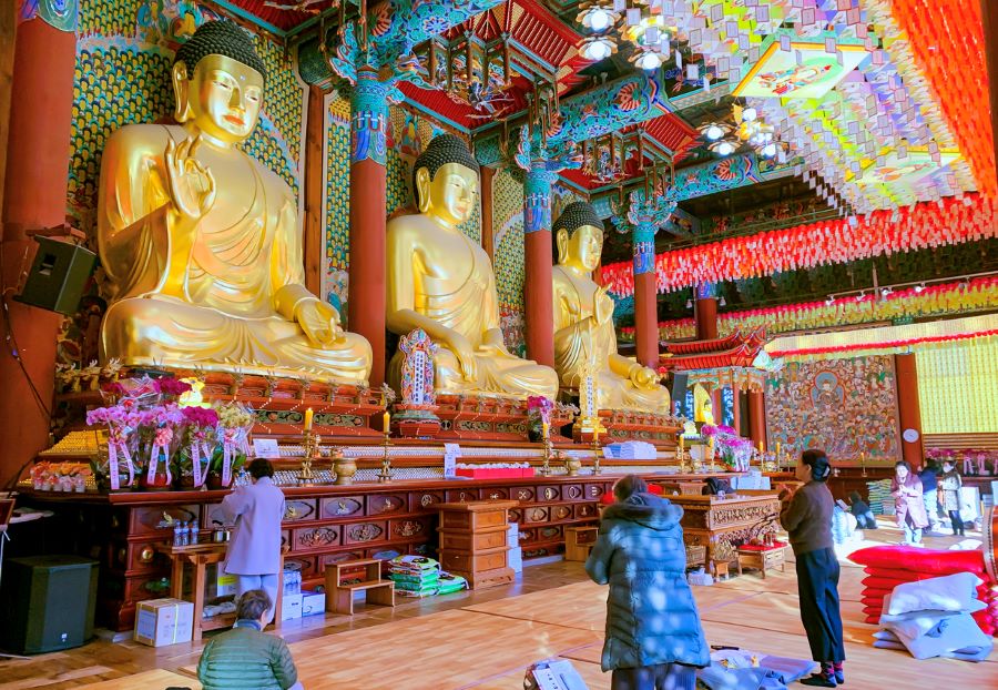 Temple Bouddhiste Jogyesa Séoul