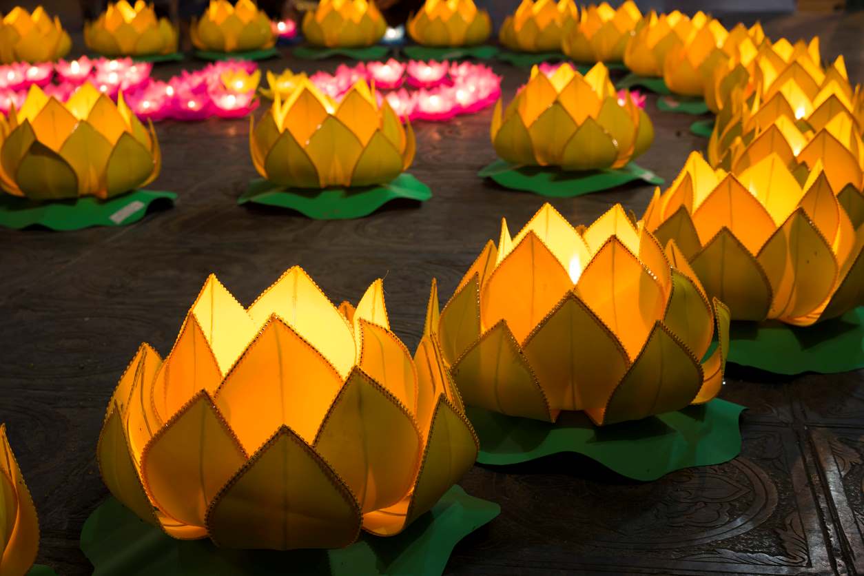 Fête Lanternes Lotus Séoul