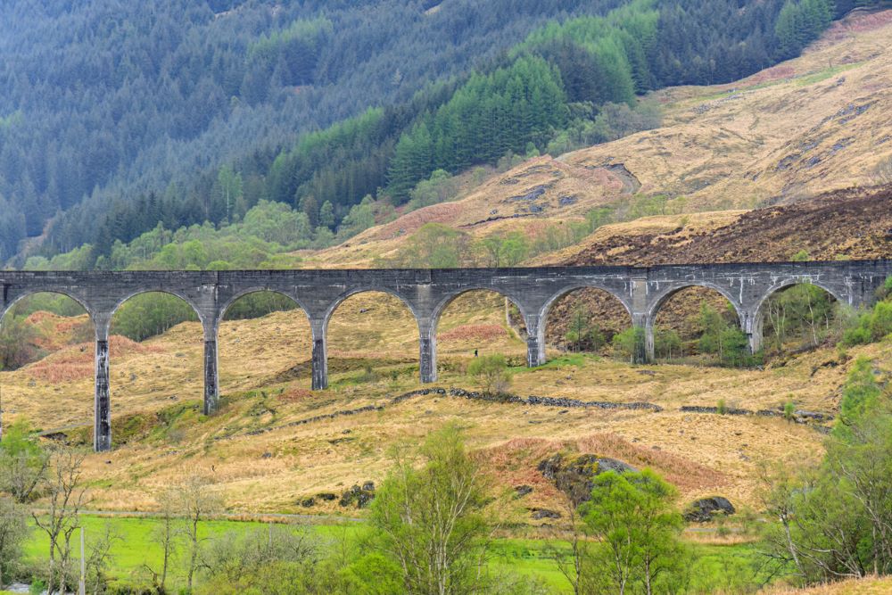 Viaduc De Glenfinnan Sur La West Highland Line