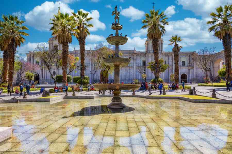 Plaza De Armas Arequipa