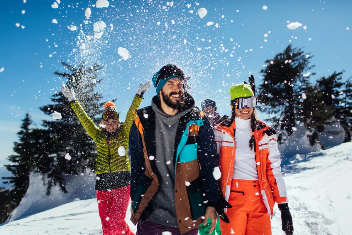 Vacances au ski en famille