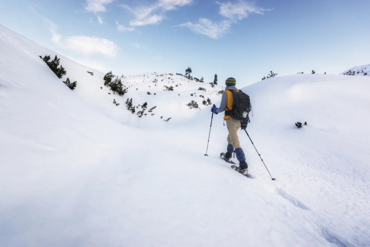 Circuit en raquettes dans la vallée des Loups