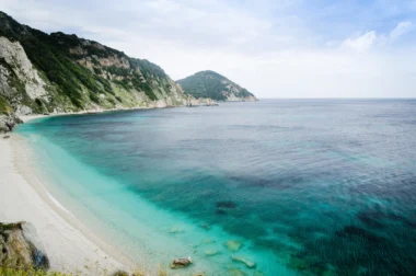 Belle mer à l'île d'Elbe, toscane, Italie