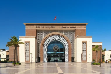 La gare de Marrakech